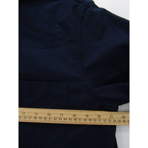 Zadig & Voltaire Shirt Medium Button Up Distressed Frayed Preppy 40 - Picture 5 of 11